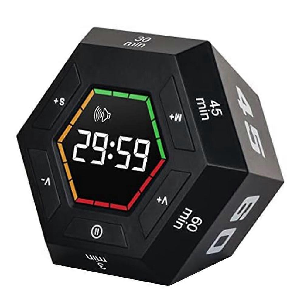 Pomodoro Timer, Productivity Timer,3, 5, 15, 30, 45, 60 Minute Preset Smart Countdown Timer, Time M