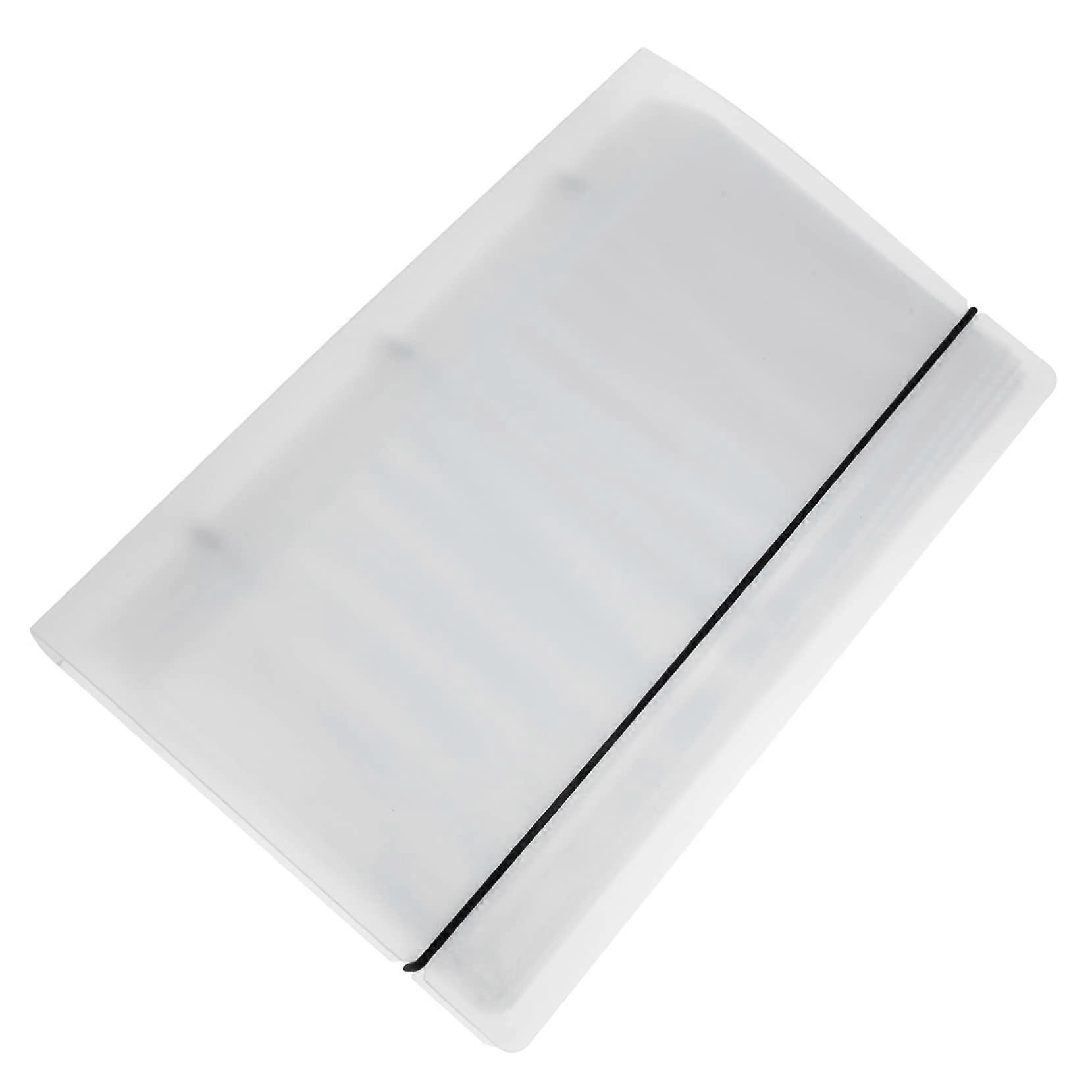 Large Capacity Art Portfolio Folder with Clear Pockets for Artwork Storage and Presentation