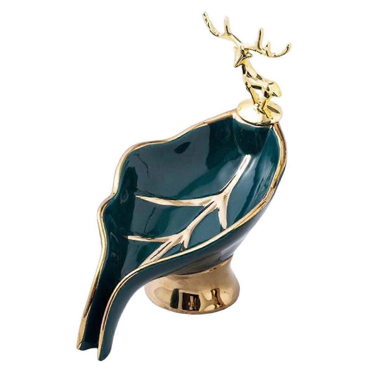  Light Luxury Style Portable Leaf Soap Holder B