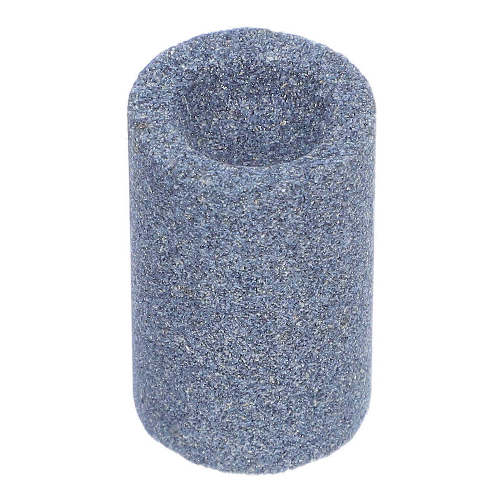 Dark Grey Round Arts Sharpener Darts Tips Grinding Stone for Sharpening