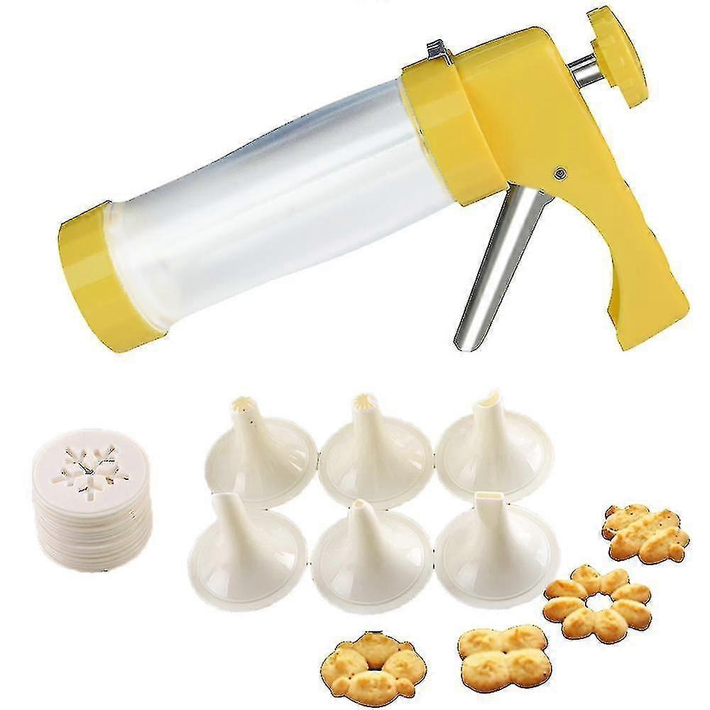 Cookie Extruder Press Kit Machine Biscuit Cake Make Set Decor Cookie Decoration Tool