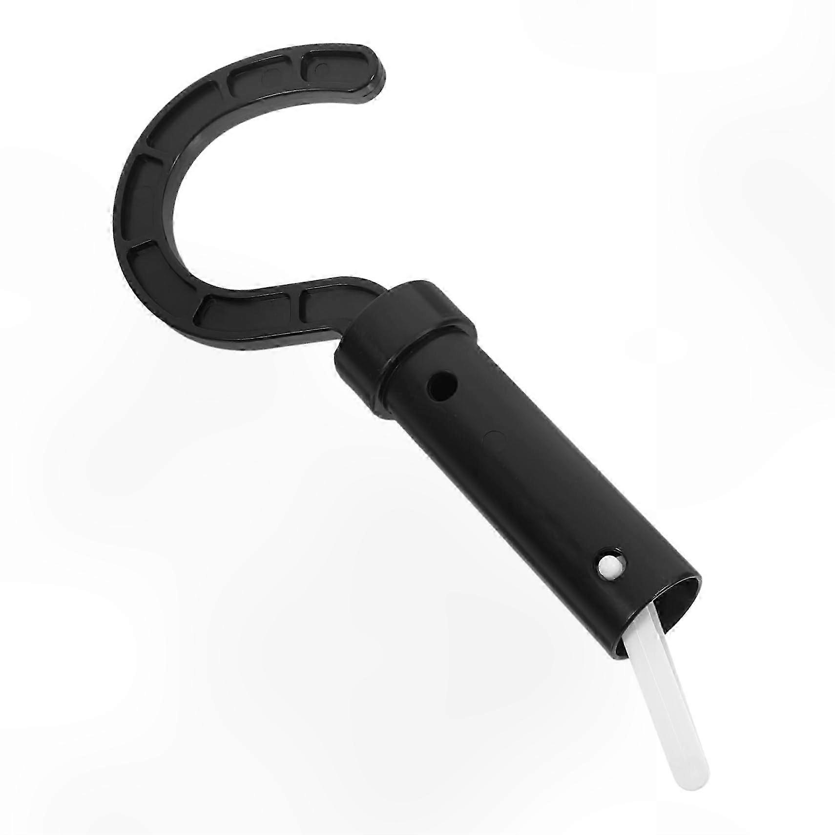 Universal Pool Hook for Telescopic Pole Quick Retrieval and Durable Storage Attachment