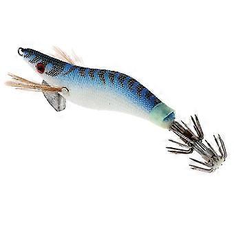 2026 Nieuwe inktvisjigs, lichtgevende harde jigs, haak, garnalen, octopus kunstaas, blauw