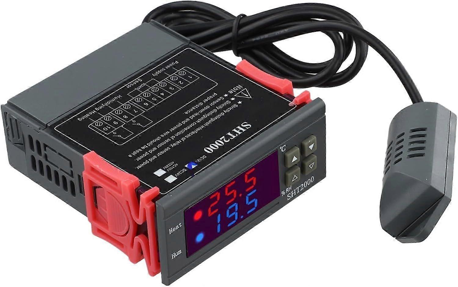 SHT2000 Digital Thermostat Temperature Humidity Controller,