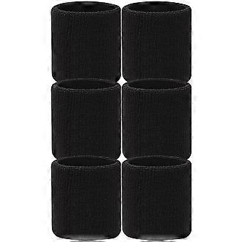12 stuks polszweetbandjes, sportpolsbandjes voor voetbal, basketbal en hardlopen