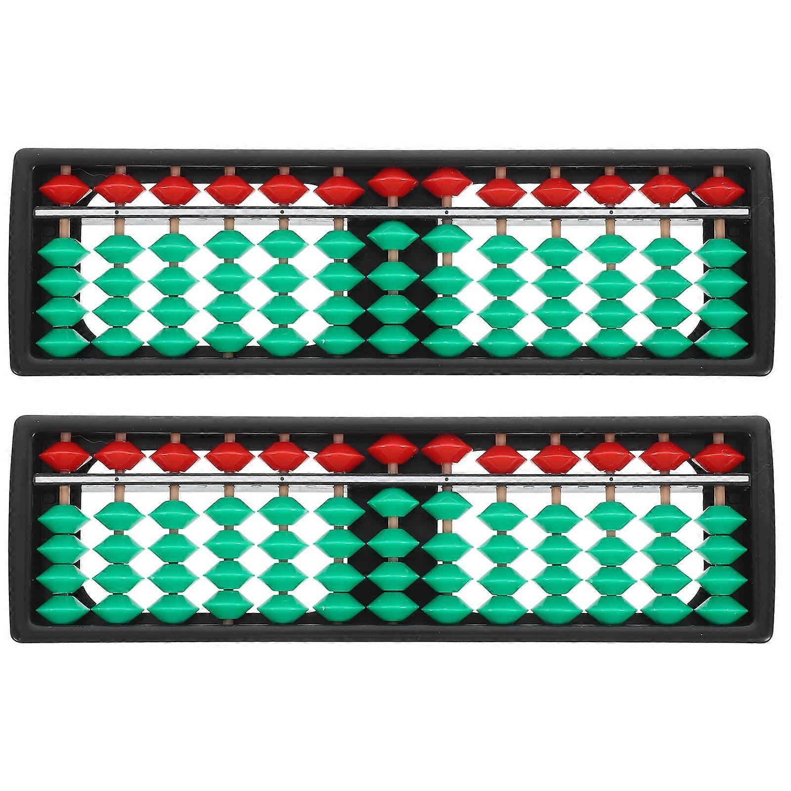 Plastic Abacus for Counting 6Pcs Chinese Educational Math Learning Device