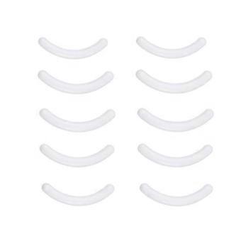 SHYV-Silber-Schwarzer Wimpernformer, Pinzette aus Edelstahl, Wimpernzange, Wimpernzange, Kosmetik- und Make-up-Werkzeug