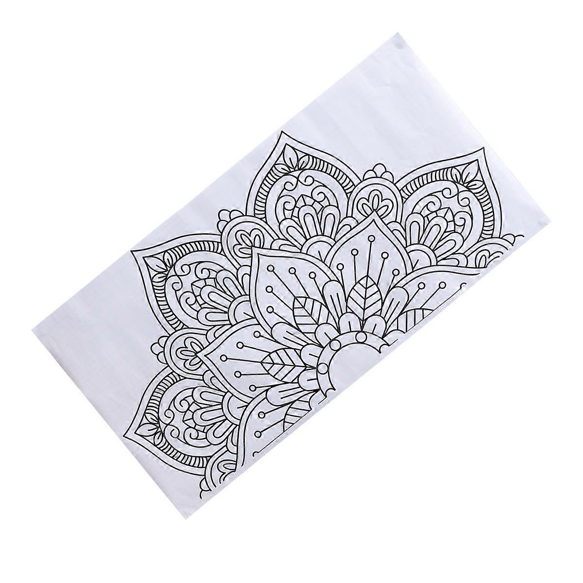 Creative Wall Sticker for Decoration 1Pcs Flower Pattern Decal