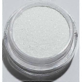 Fine-Grained White Matte Glitter, 8ml Jar, for Nails Hair Body Crafts, 0.2mm Sparkle