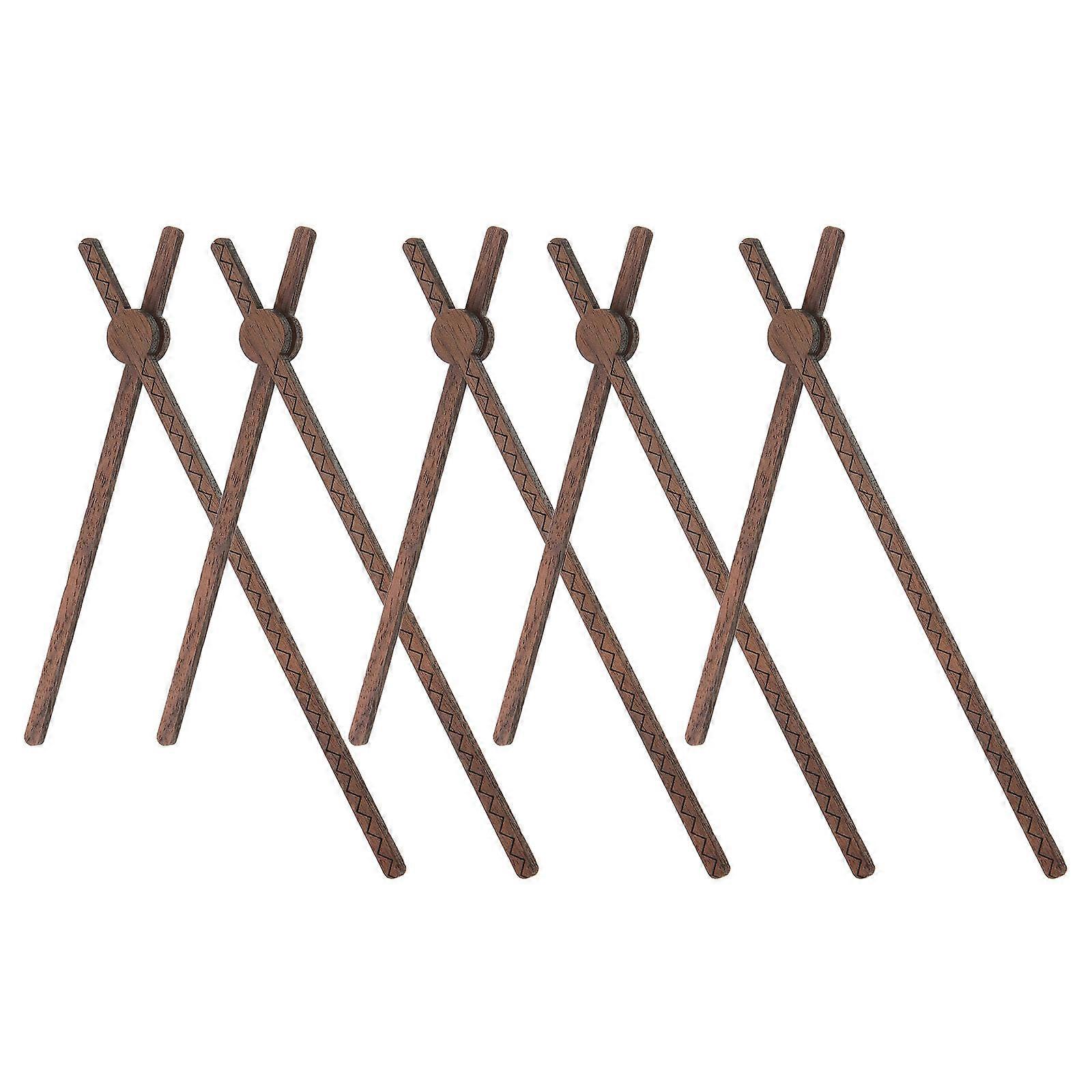 Wear-Resistant Clock Pointers Wooden Clock Replacements for DIY 5Sets
