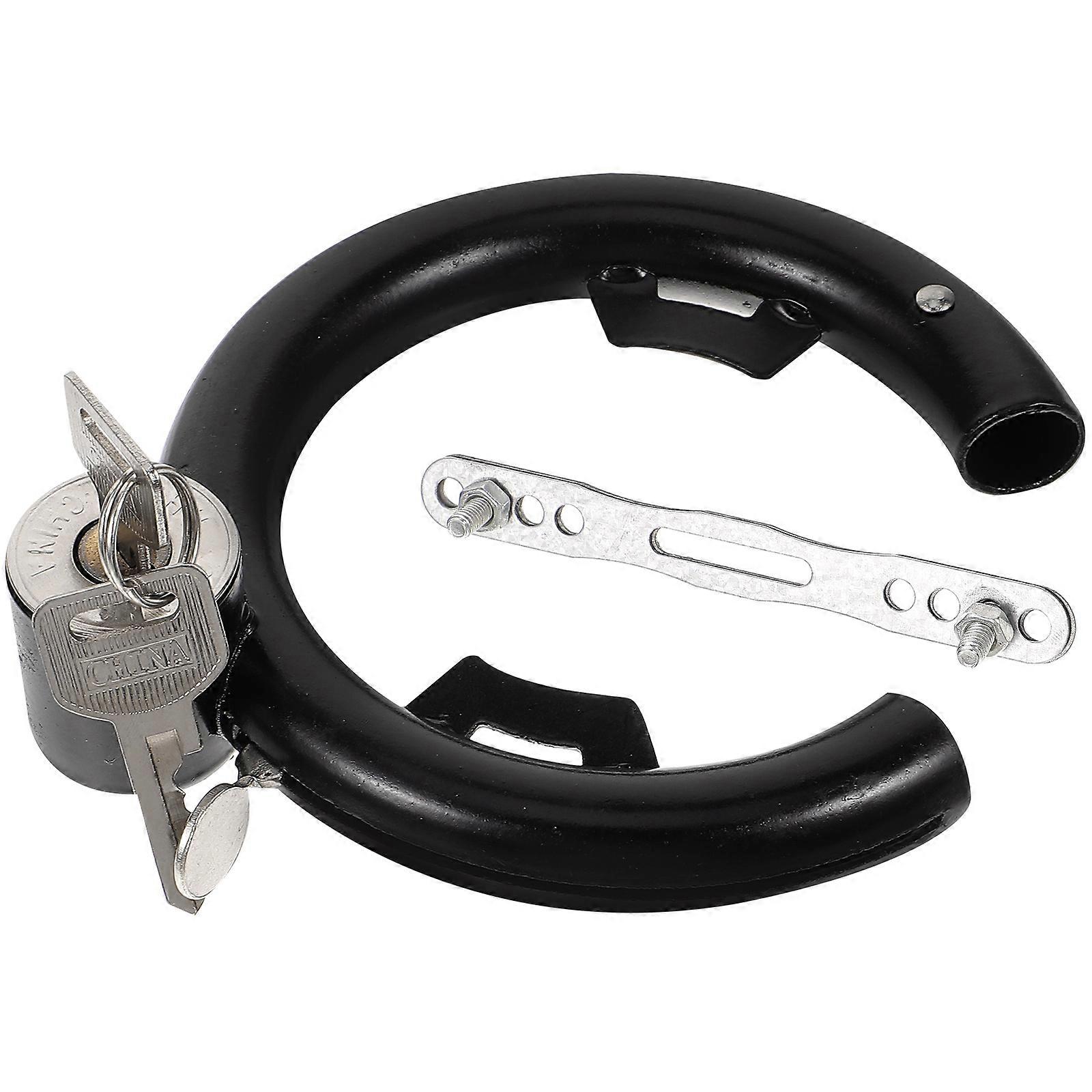 Reusable Bike Lock Multi-Function Round Steel Lock 2Sets for Bicycles