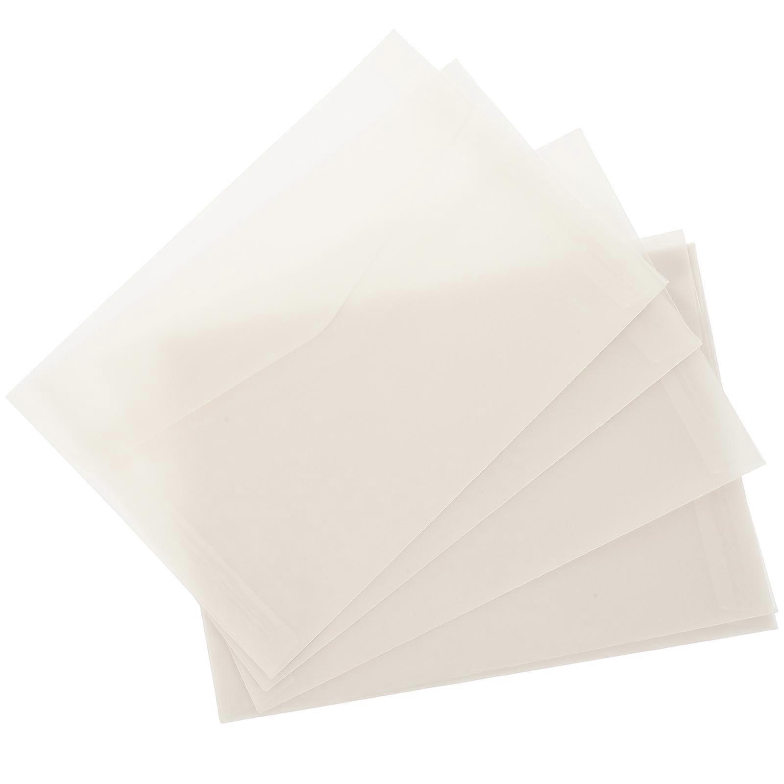 50pcs Translucent Envelops Invitation Envelops Cash Envelops Reusable Envelops