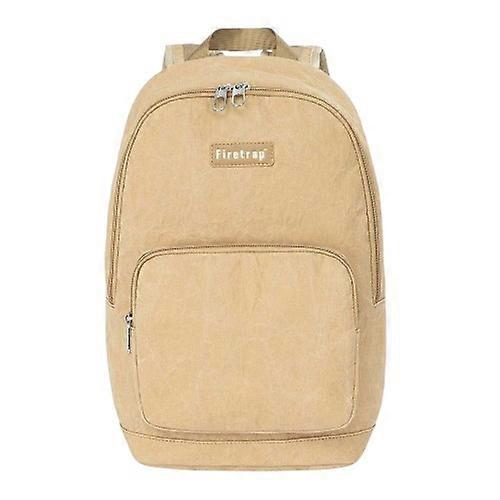Firetrap Logo Kraft Paper Backpack