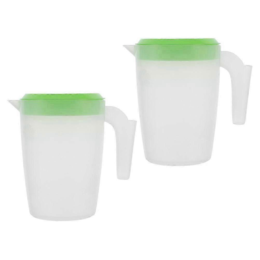 Plastic Cold Water Pitcher with Comfortable Handle for 2Pcs Use
