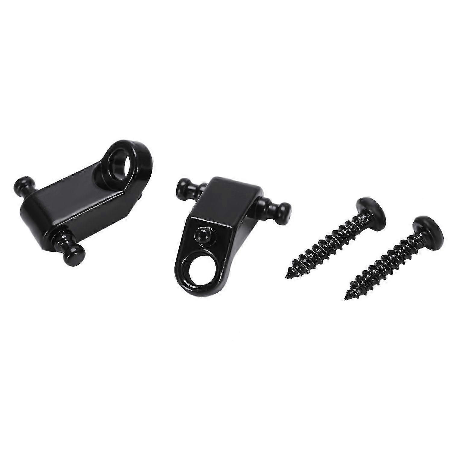 A Set 2 Pcs Electric Guitar Roller String Tree String Retainer