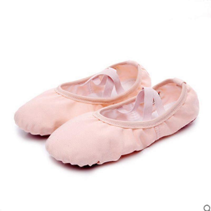 Balet Pantofi de dans Split Sole Flat Gimnastica Dans Papuci