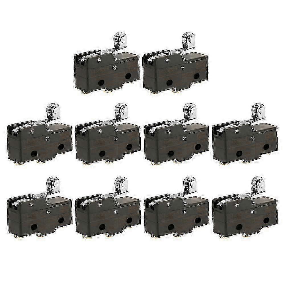 10pcs Snap Action Momentary Limit Micro Switch Compatible with Z-15GW22-B