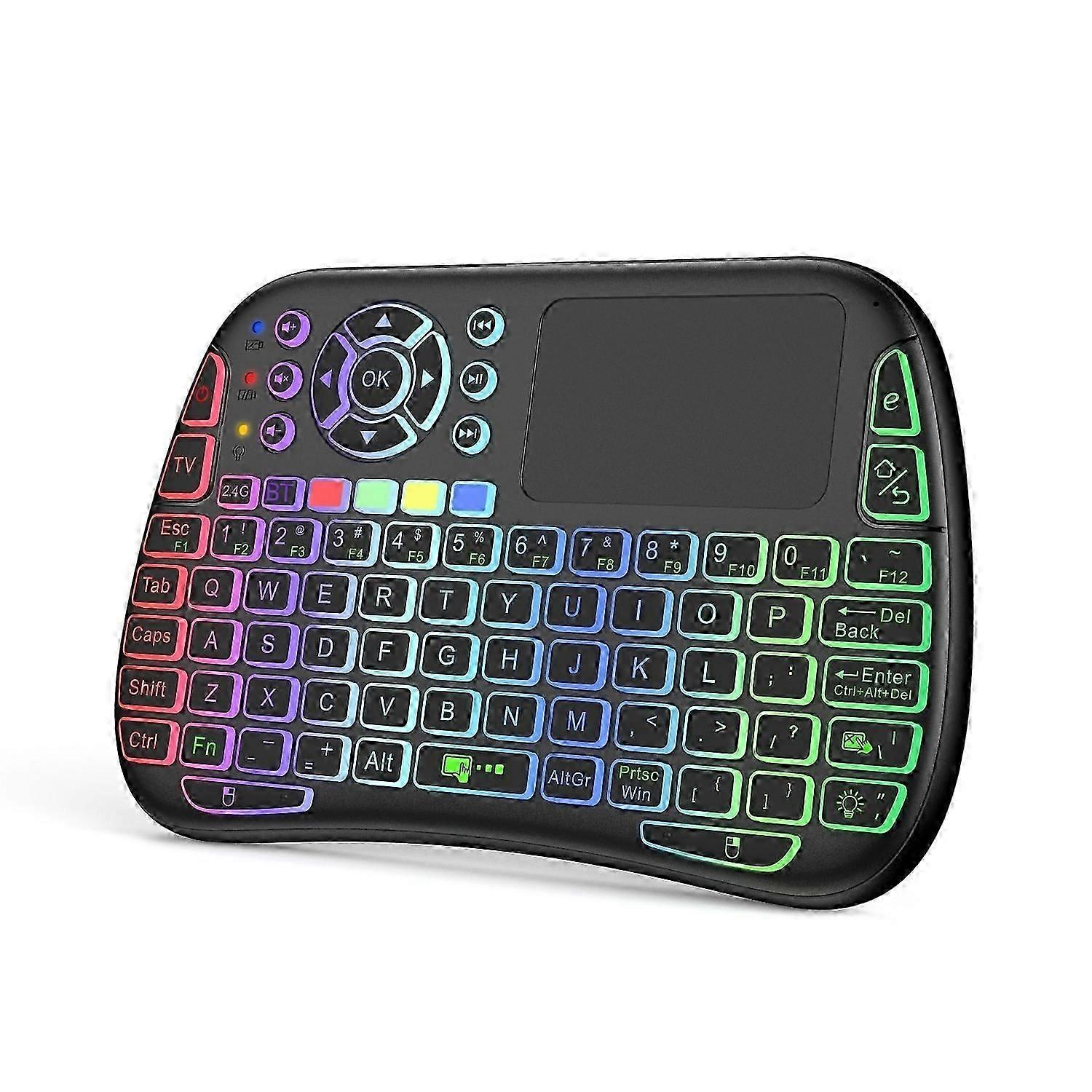 M9 Mini Wireless Keyboard Remote Control Mouse Keyboard Combo Support Touchpad Voice 26-27