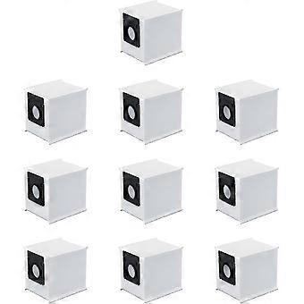 360 Botslab S8 + 10Pcs Vacuum Cleaner Bags Compatible Set, Spare Parts Accessories for Vacuum Robots