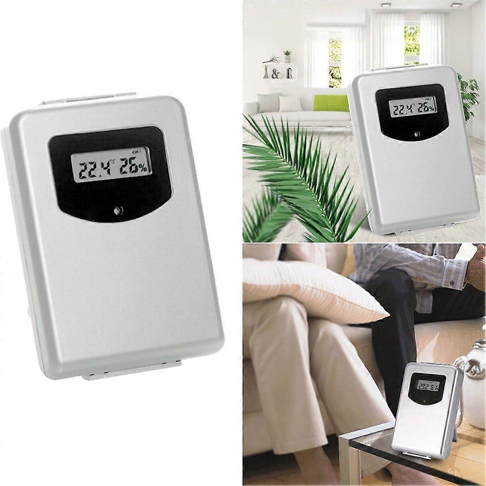 Digital Wireless Thermometer Sensor Forecast Temperature Humidity Remote Indoor
