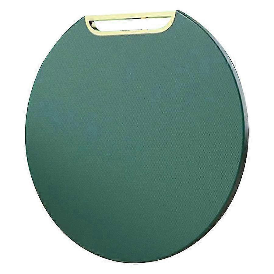 Kitchen Rotatable Double-sided PE Chopping Board with Handle