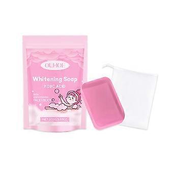 Sapone sbiancante all'acido cogico per una pulizia profonda della pelle di pollo, rimozione delle macchie scure, controllo dell'olio, schiarimento di ascelle e ginocchia.