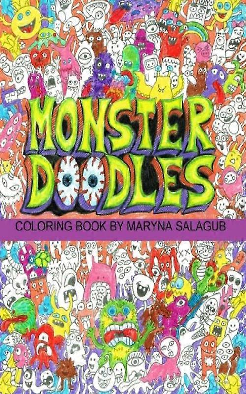 Doodle Monsters Coloring Book Paperback