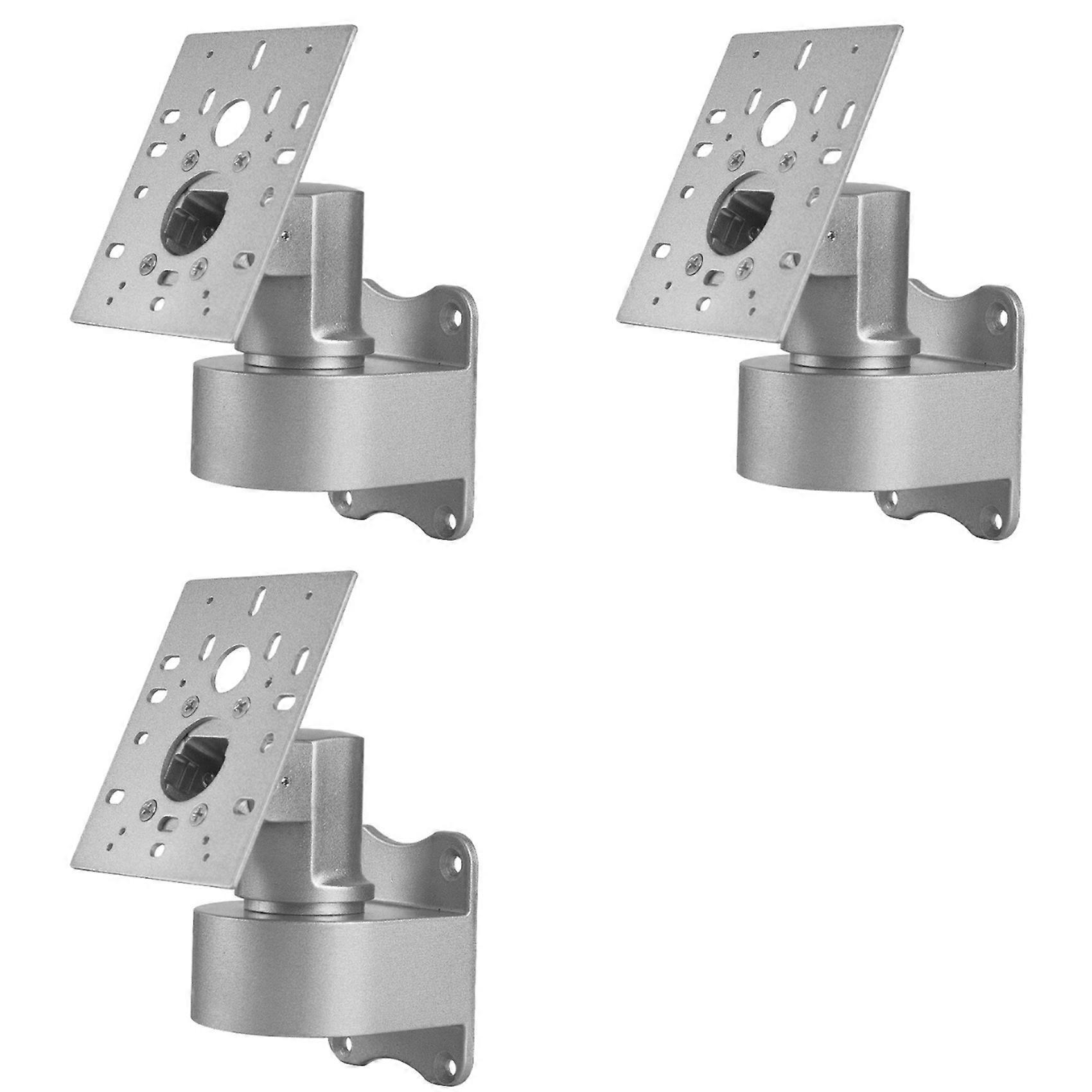 3X Wall-Mounted Bracket Face Recognition Machines Access Control Multi-Angle Adjustment Universal Aluminum Alloy Base