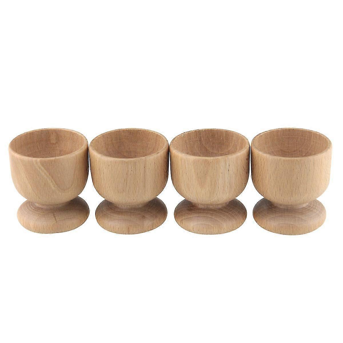 Apollo Set of 4 Beech Egg Cups