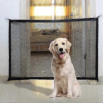 Barrière légère et rétractable pour animaux de compagnie