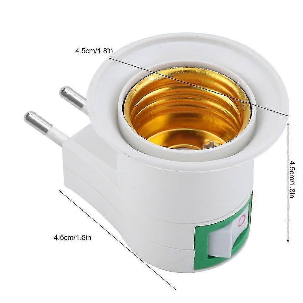 E27 Lamp Socket Adapter Compact