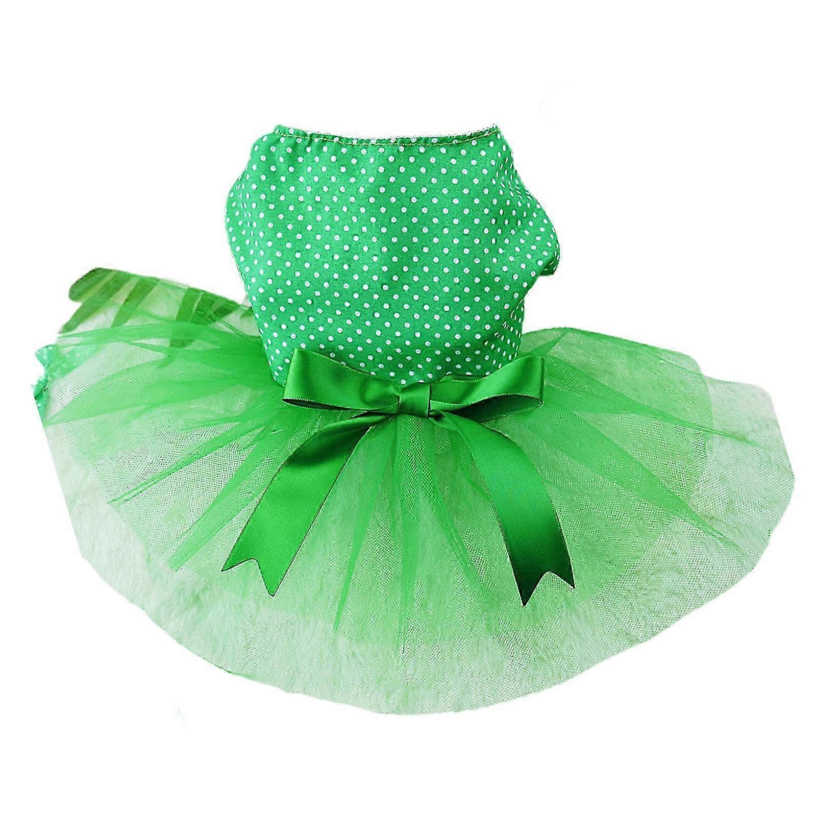 Breathable Dot Pattern Dog Dress