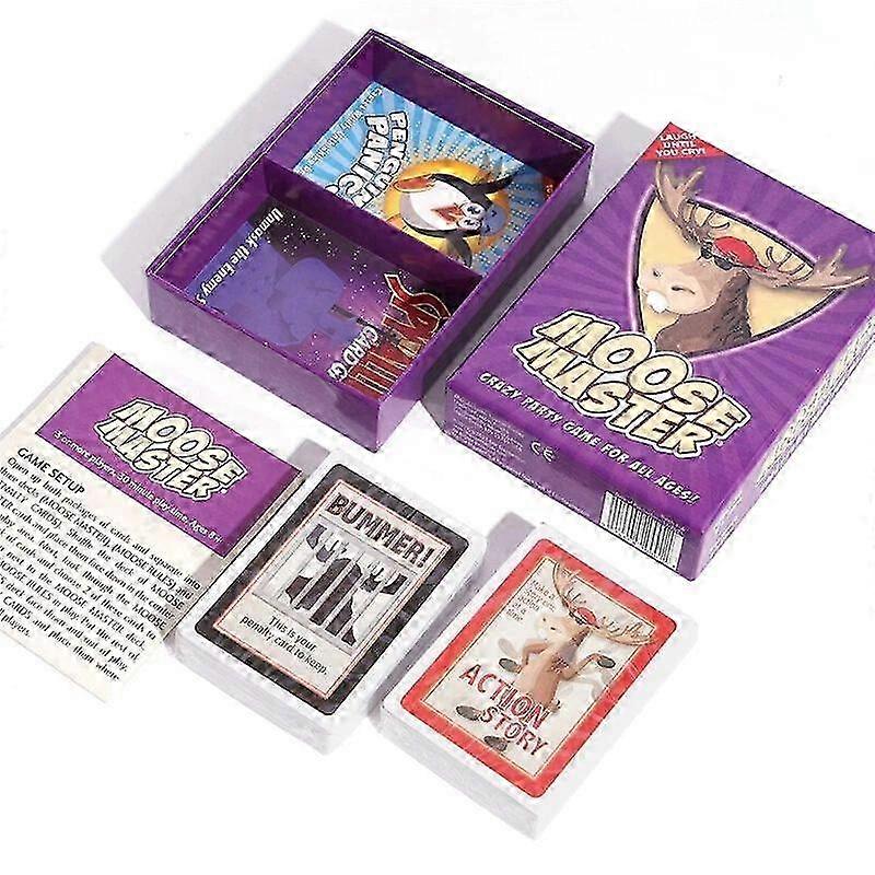 Moose Master Strategy-Humour Card Game