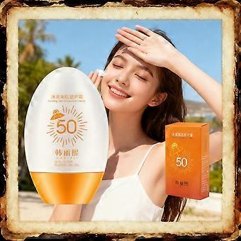 1/2 pezzi SPF50 / Stick di protezione solare per corpo e viso, crema protettiva estiva UV, riparazione scottature, blocco solare, isolamento, idratazione - 2 pezzi