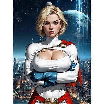 POWERGIRL SUPERHERO  Jigsaw Puzzles TD449