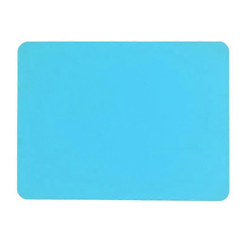 30x40cm Children/s Placemat Silicone Solid Colour Dining Mat Table Decor Creative Drawer Pet