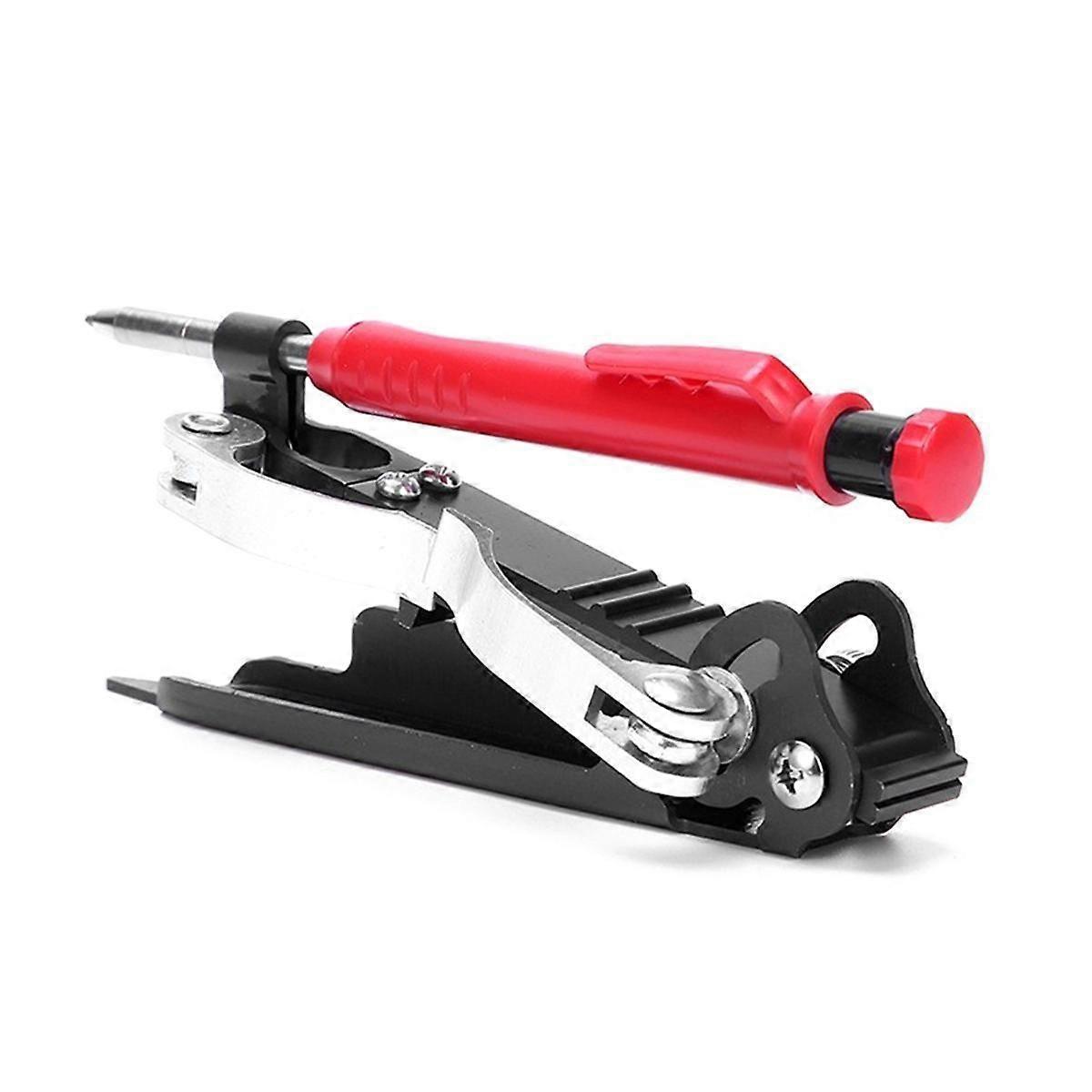 Woodworking Graffiti Line Measuring Tool Multifunctional with Red Marking
