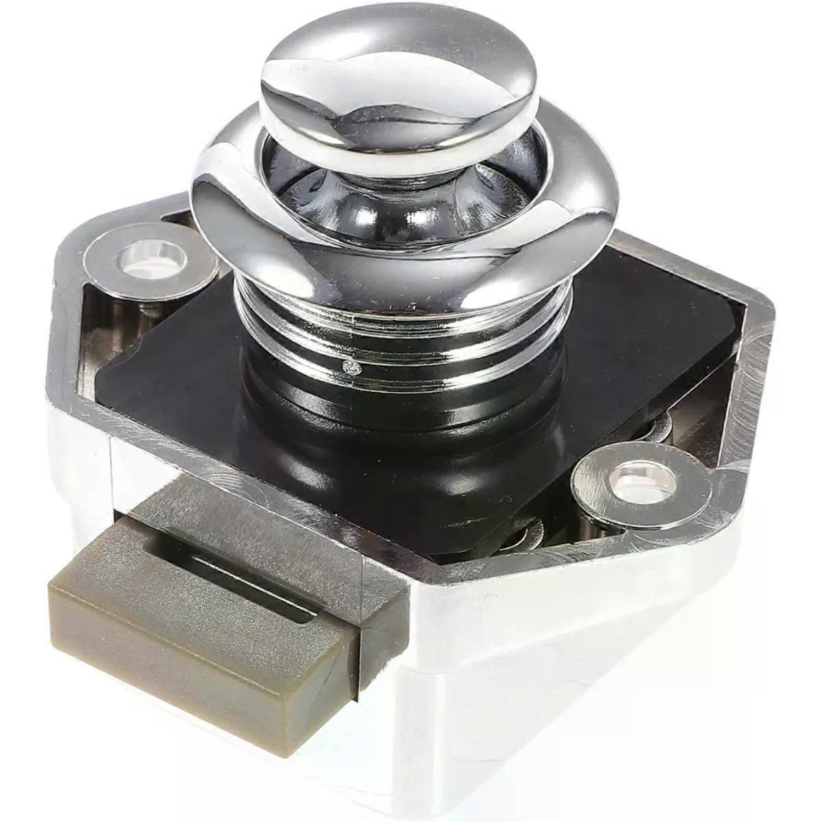 Button Latch Lock Keyless Cabinet Catch for Rv Boat