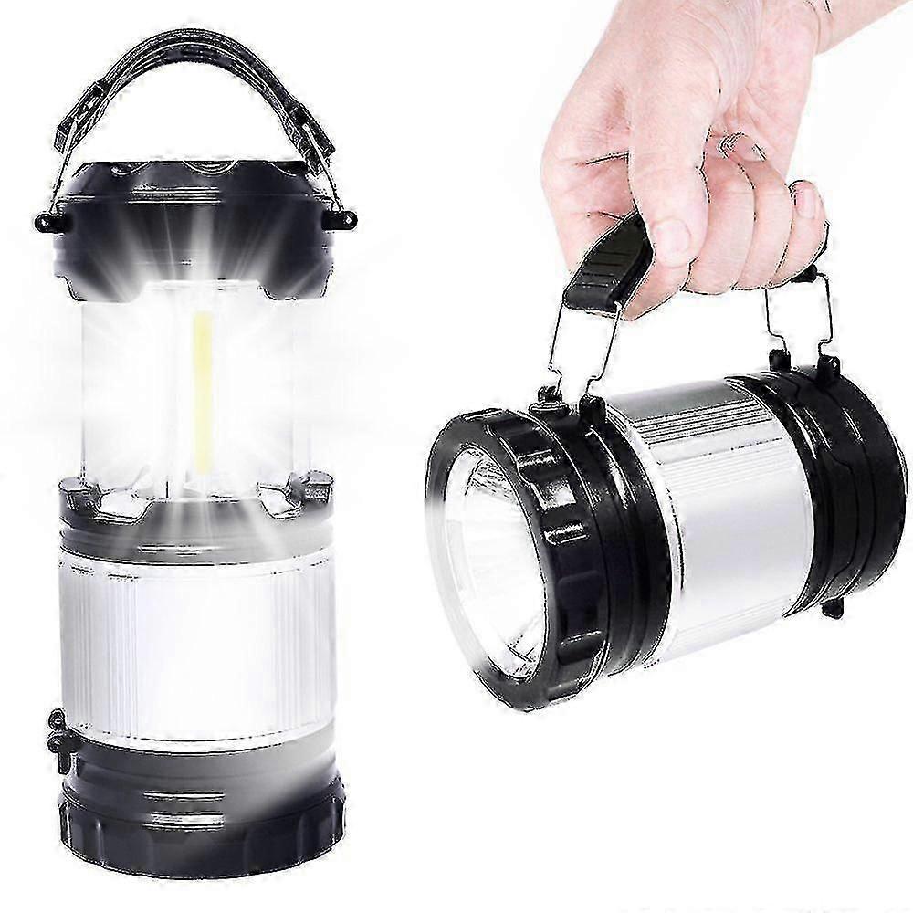 Solar Camping Lantern Camping Lamp(1 Pcs, Silver)
