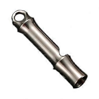 Camping & Hiking Titanium Outdoor Emergency Whistle with Lanyard, Survival Signal Whistle