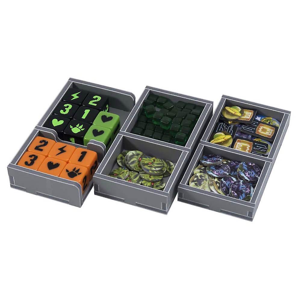 Folded Space Game Inserts King of Tokyo Expansion Games Organizer Smart Box Kit