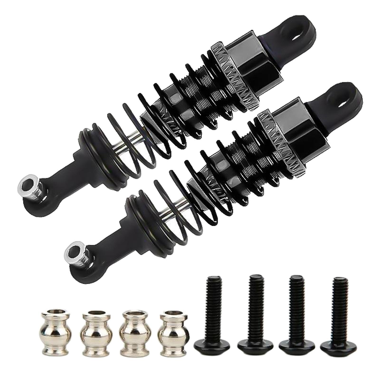 2 Stück Stoßdämpfer für WLtoys A949 A959 A969 RC 1/18 Auto Modell Silber
