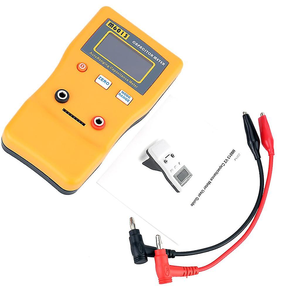 M6013 High Precision Capacitor Meter Professional Measuring Capacitance Capacitor Circuit Tester-P