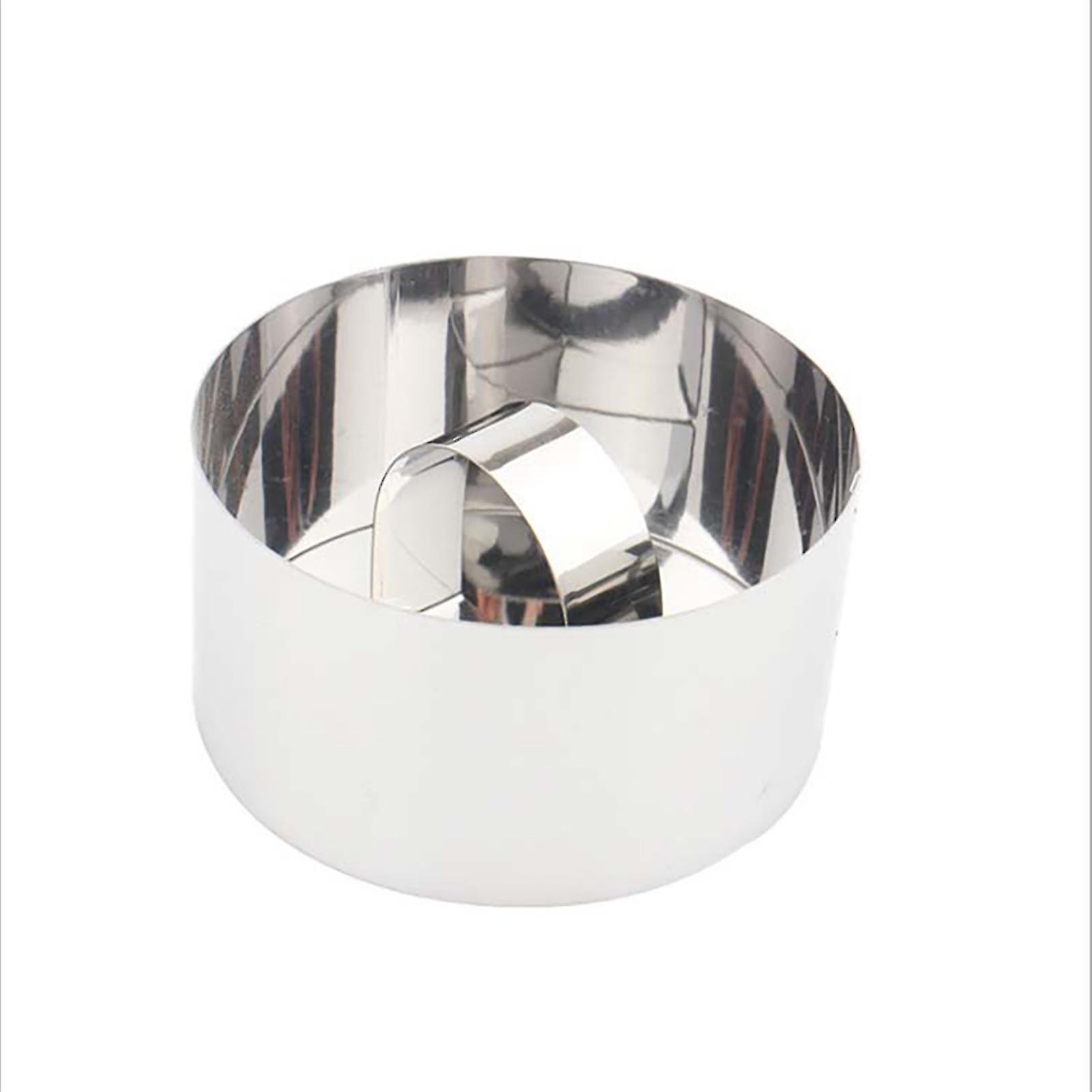 Cake Template Stainless Steel Love Mousse Ring Cake Maker Cake Ring Anti-rust Easy To Clean