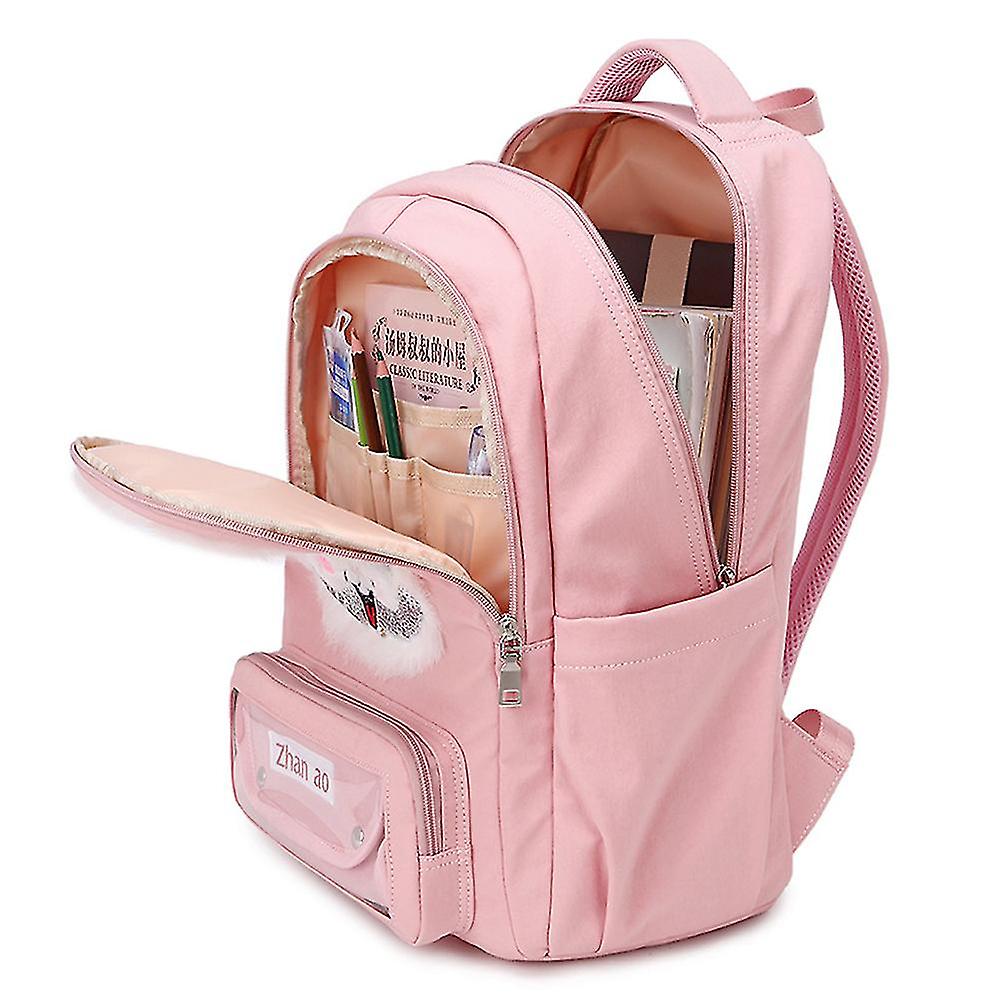 Lightweight And Cute Large-capacity Backpack For Middle School Students