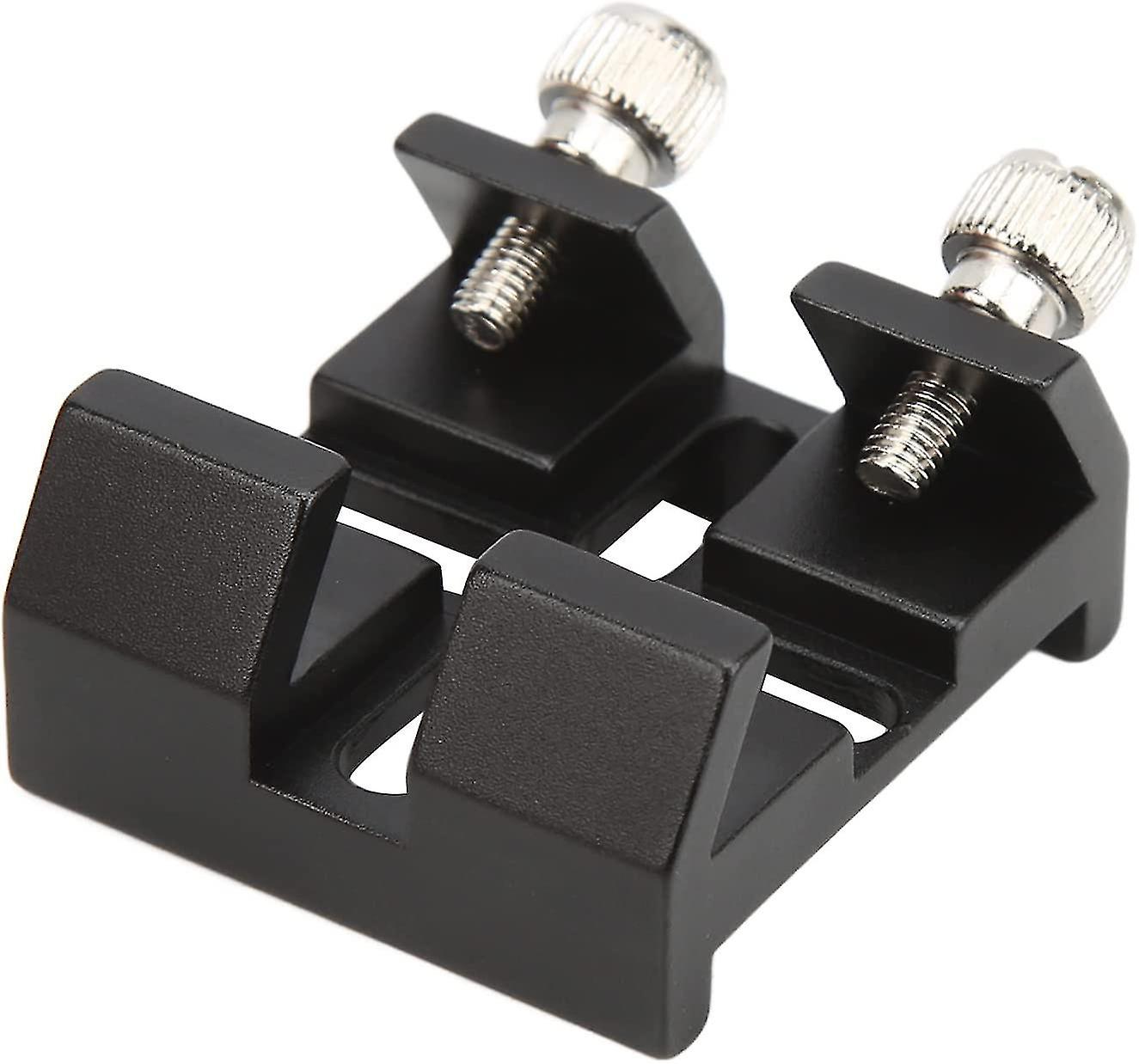 ダブテールベース アルミ合金 頑丈な望遠鏡マウント (ブラック) (1個入り)