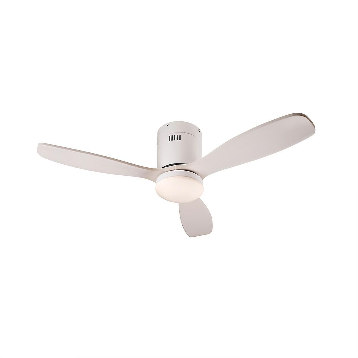 Siroco Mini 6 Speed Ultra Quiet Ceiling Fan White 3000-5000K, Remote Control, Timer & Reversible Functions