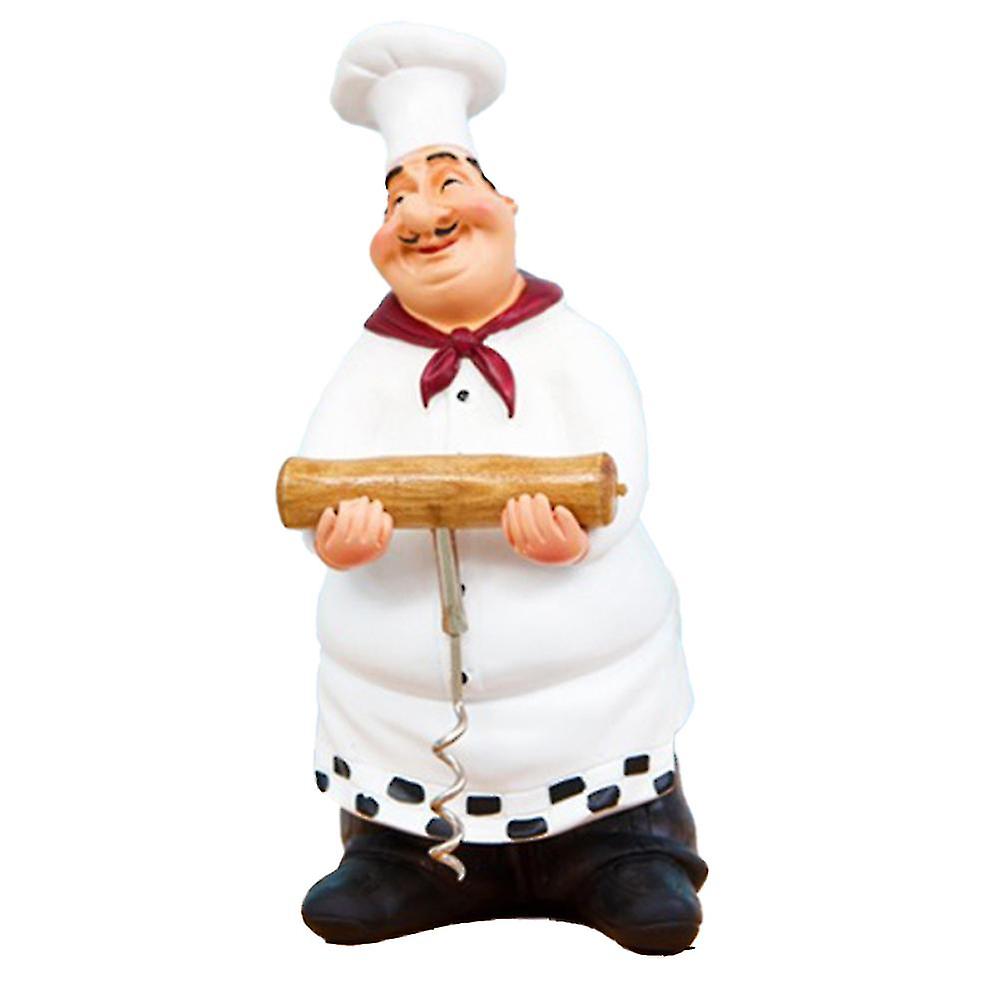 Creative Bottle Opener,chef Figurines With Beer Opener