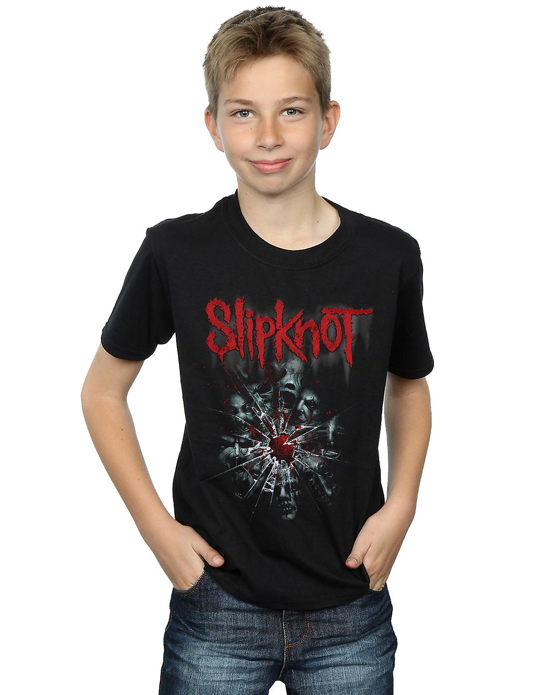 thumbnail image 1 of FeiKong Camiseta de Slipknot para niños con cristales rotos, 1 of 4