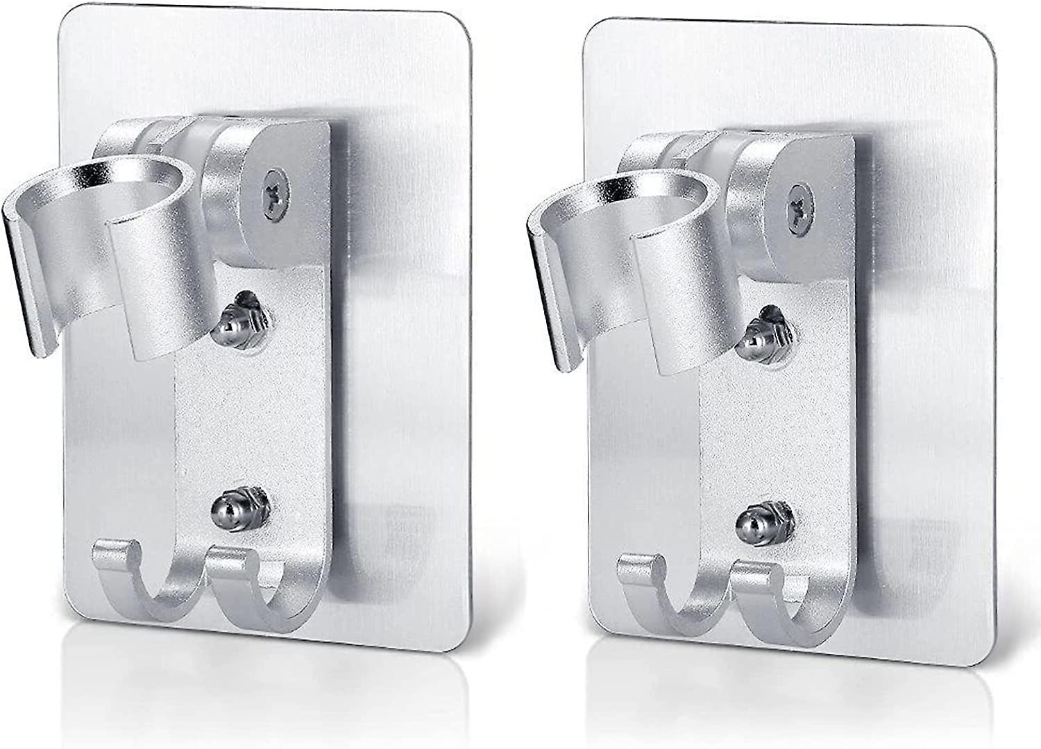 Adjustable Wall Mounted Shower Holder, Universal Shower Head Holder, 2PCS